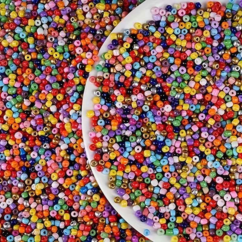 Image of 1020cps3mm Colorful Premium Straight Hole Core Xiaomi Beads For Jewelry Making All Styles Mixed Fashion Multi Handmade. Crafts Jewelry Making. Necklaces. Bracelets. Bags. Key Pendants
