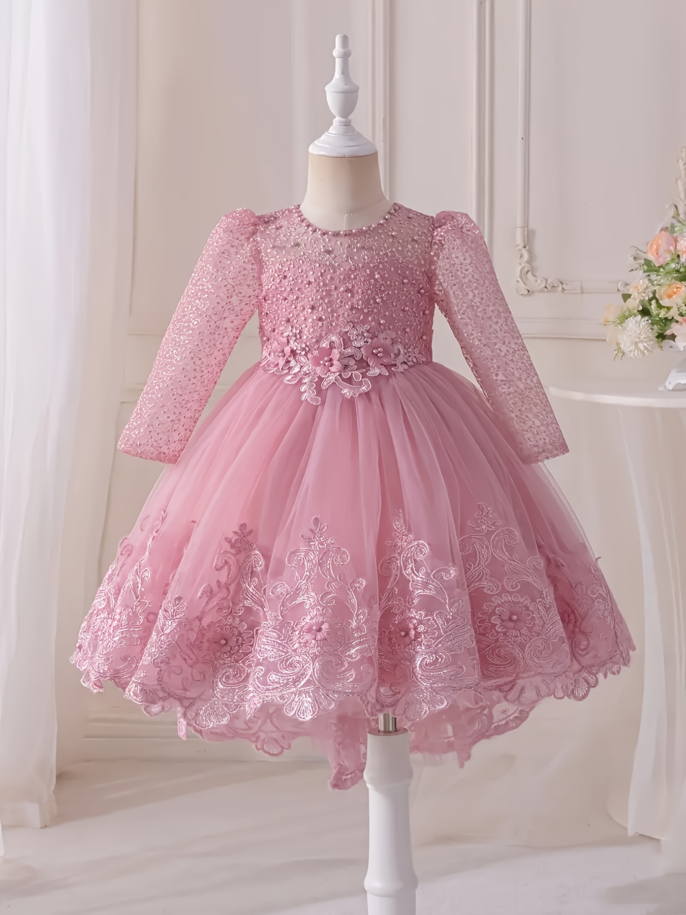 formal dresses for girls sold on Temu United States