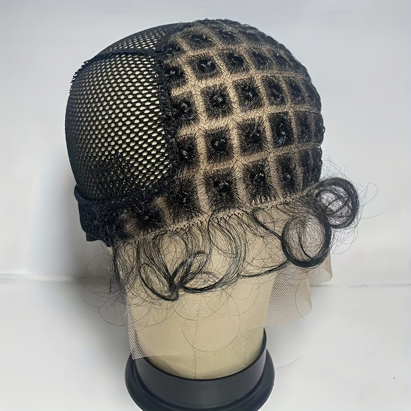 TEMU Lace Hair Wig - Crochet Braiding Wig For African American Women - Suitable For Different Crochet Hair Colors And Types Lace Double Lace Braided Wig, Suitable For -to-handle Crochet Wig Caps