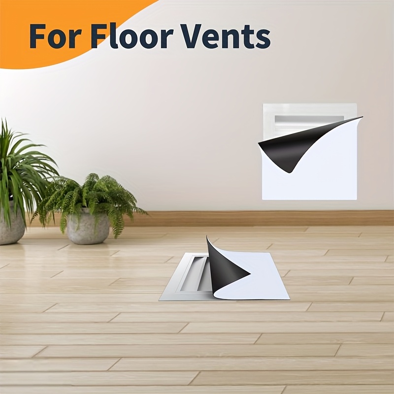 12&*; x 12&*; Square Magnetic Vent Cover Extra Strong Magnetic Vent Cover  Register Vent Cover Vent Blocker Air Vent Covers for Home Ceiling, Wall,
