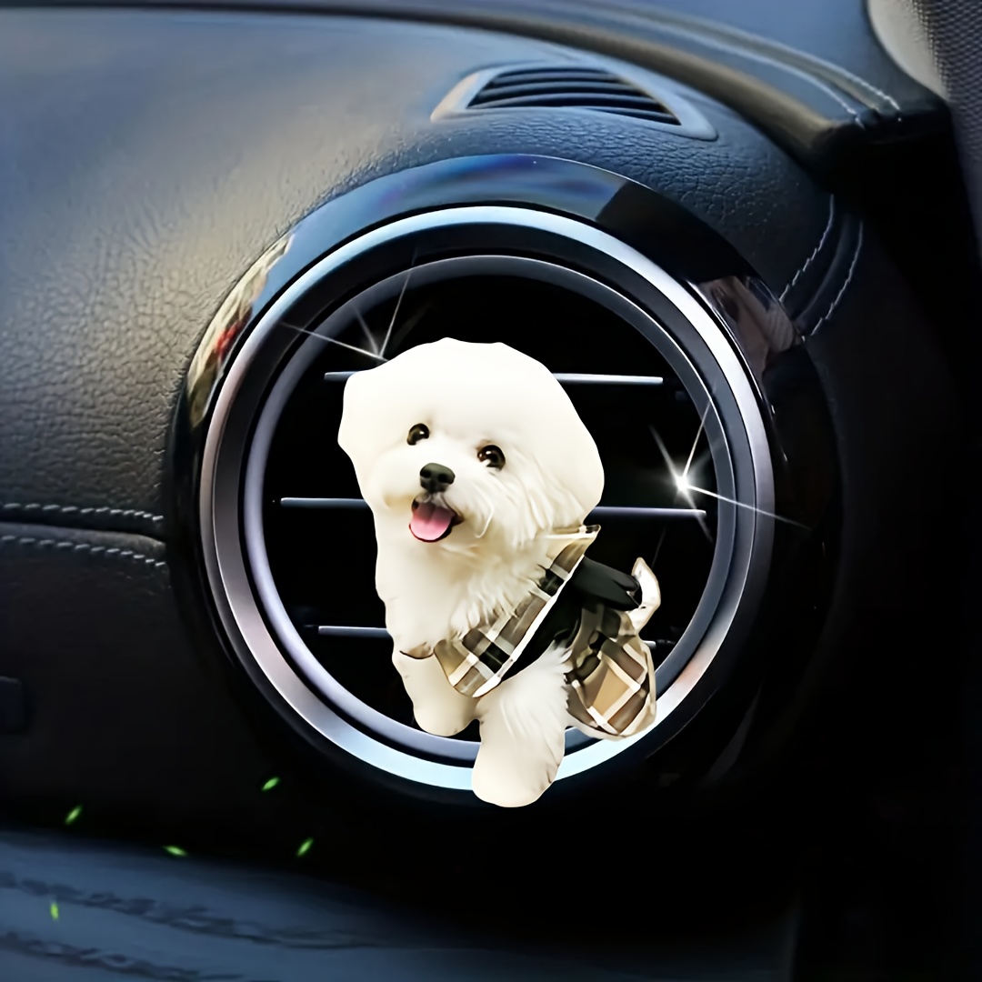 

1pc Dog Decoration For Car Air-conditioning Outlet, -in , A Long-