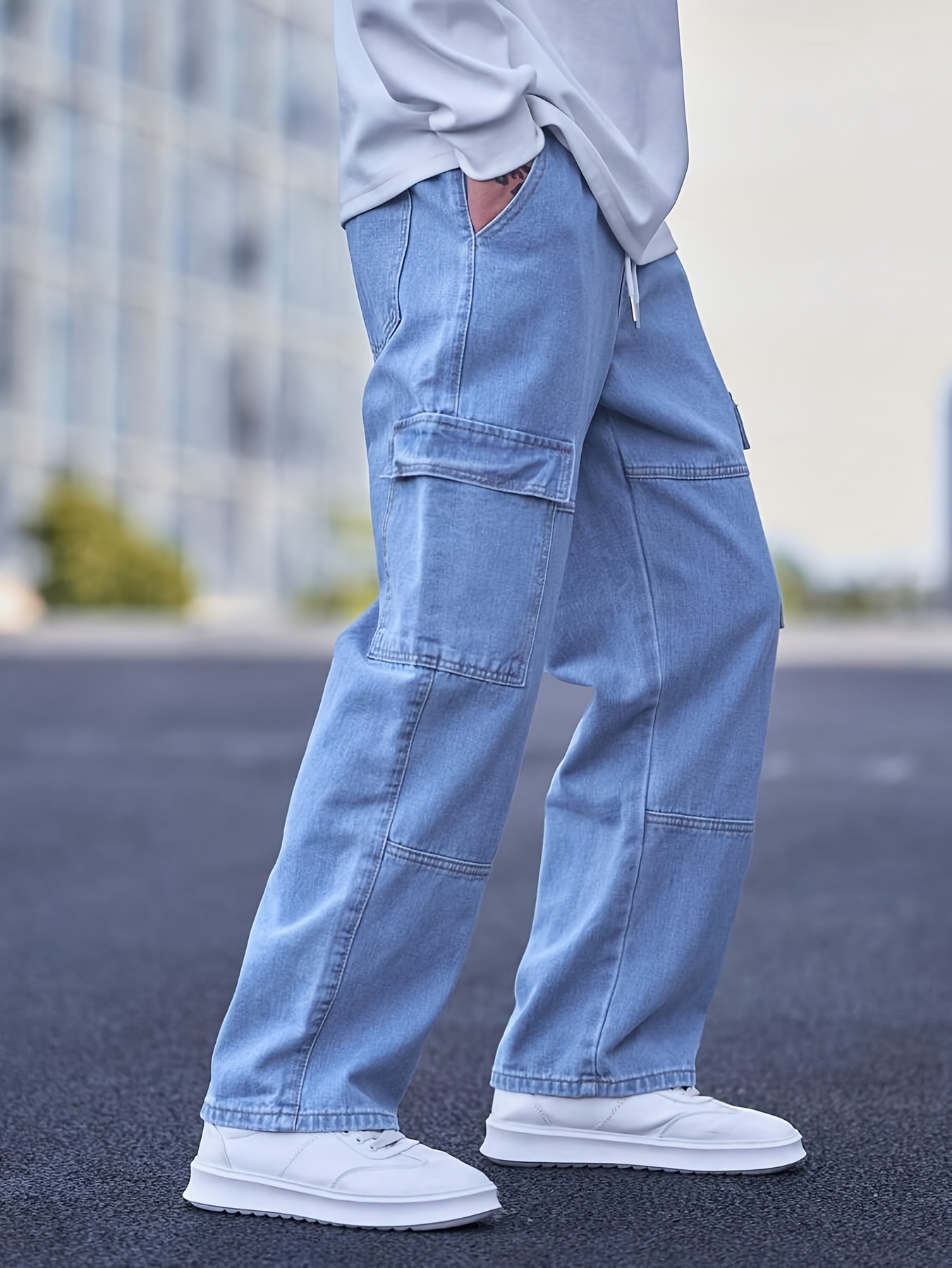 【NONCODE】(Unisex) Calt The Calt Denim Cargo Pants Denim Skinny Kelly Pant – Cinq à Sept