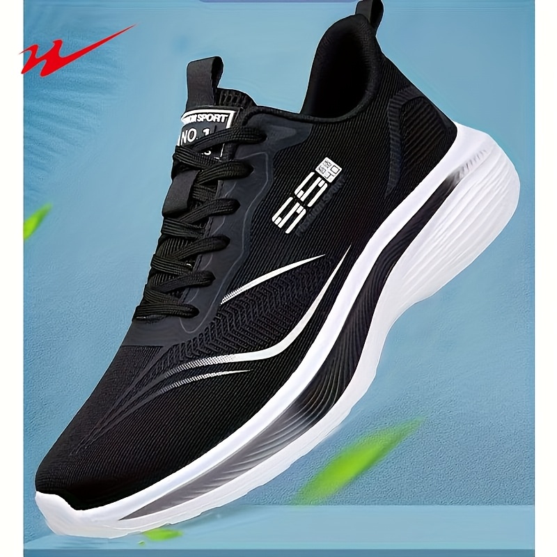 Men's Wide Width Sneakers with Breathable Mesh