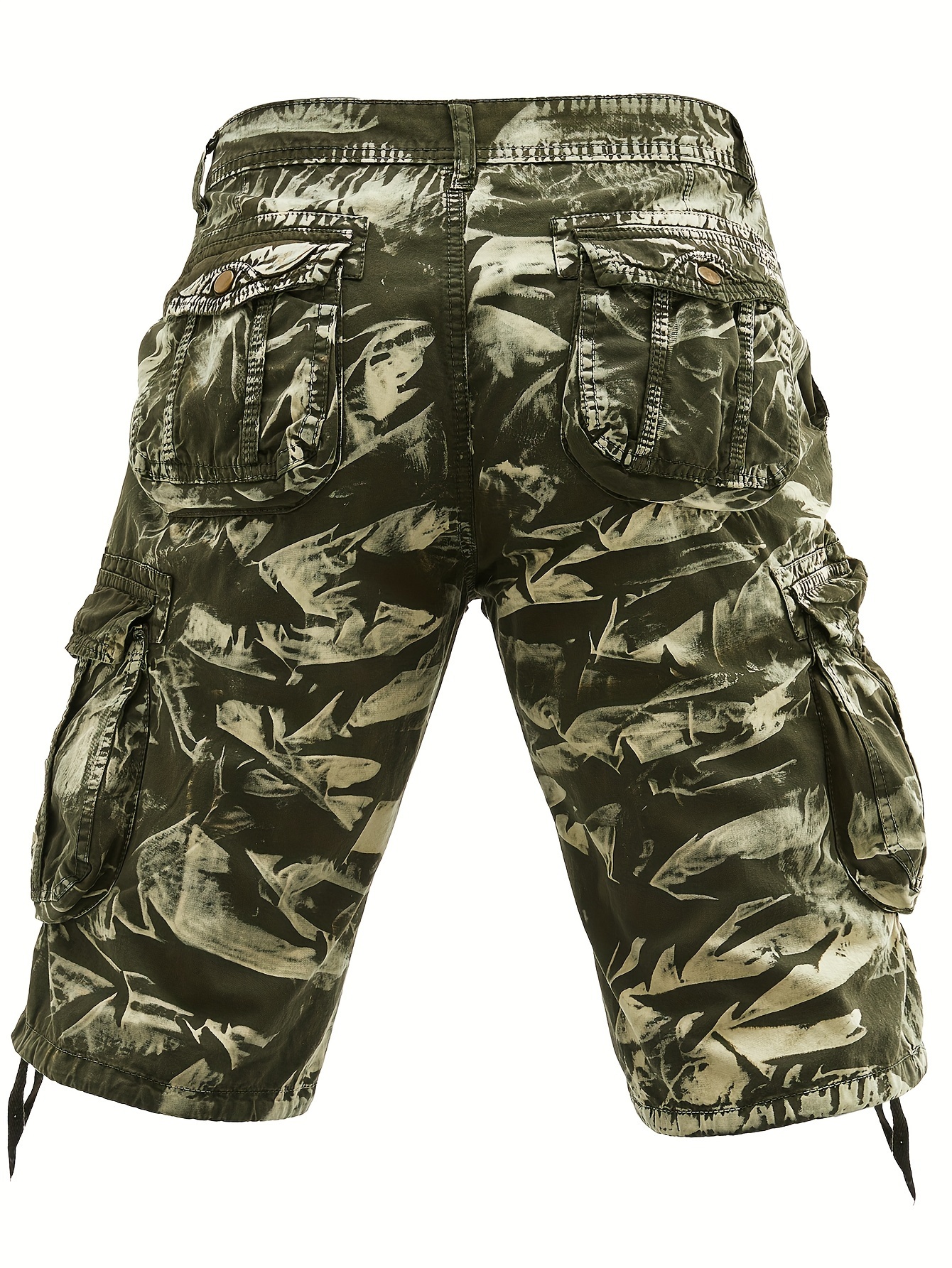 men's camouflage cotton cargo shorts side pockets summer Temu