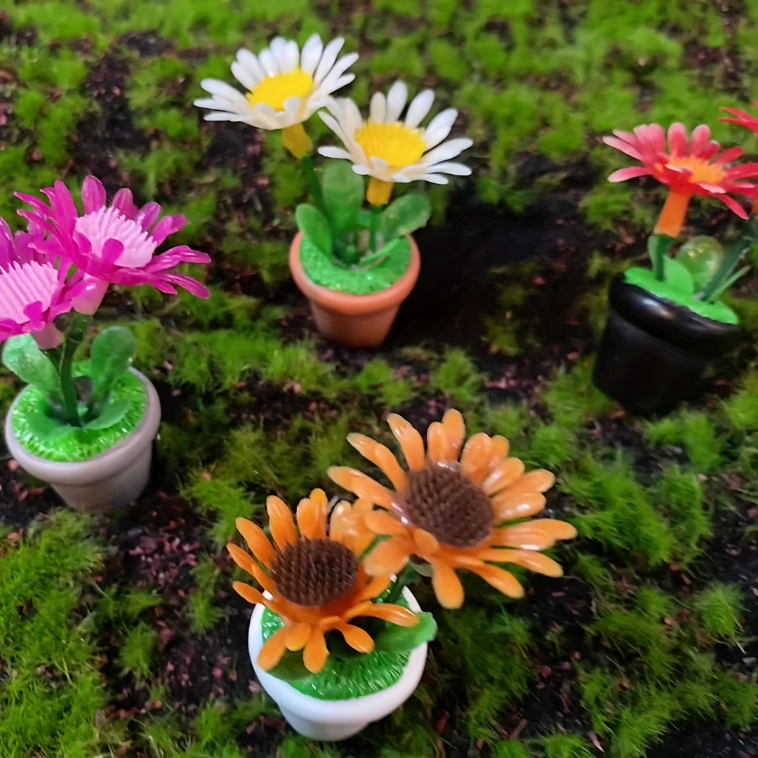 Dolls house hot sale miniature flowers