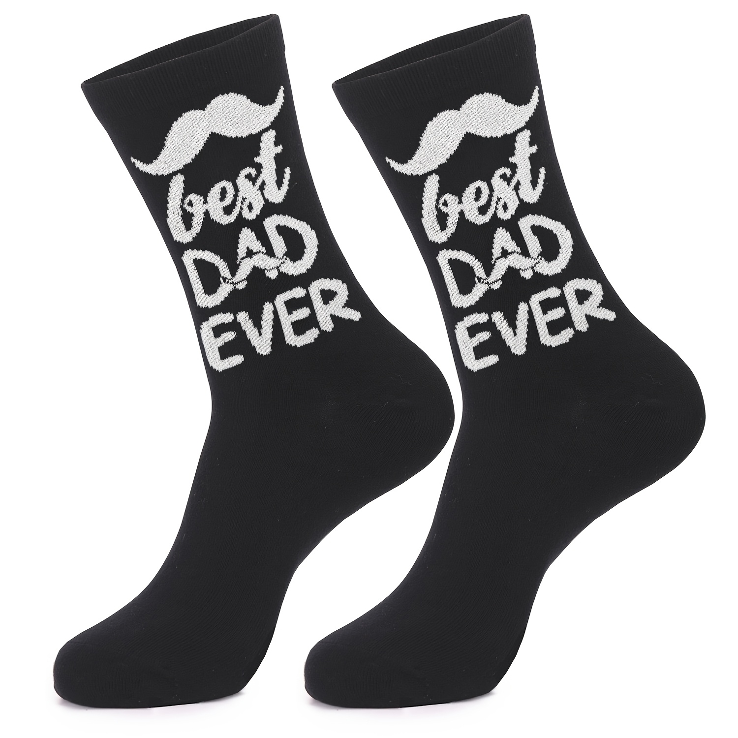 TEMU 1 Pair Of Father's Day Gift Socks, Unisex, With A Letter , "world's Best Dad," Suitable For Men And Women