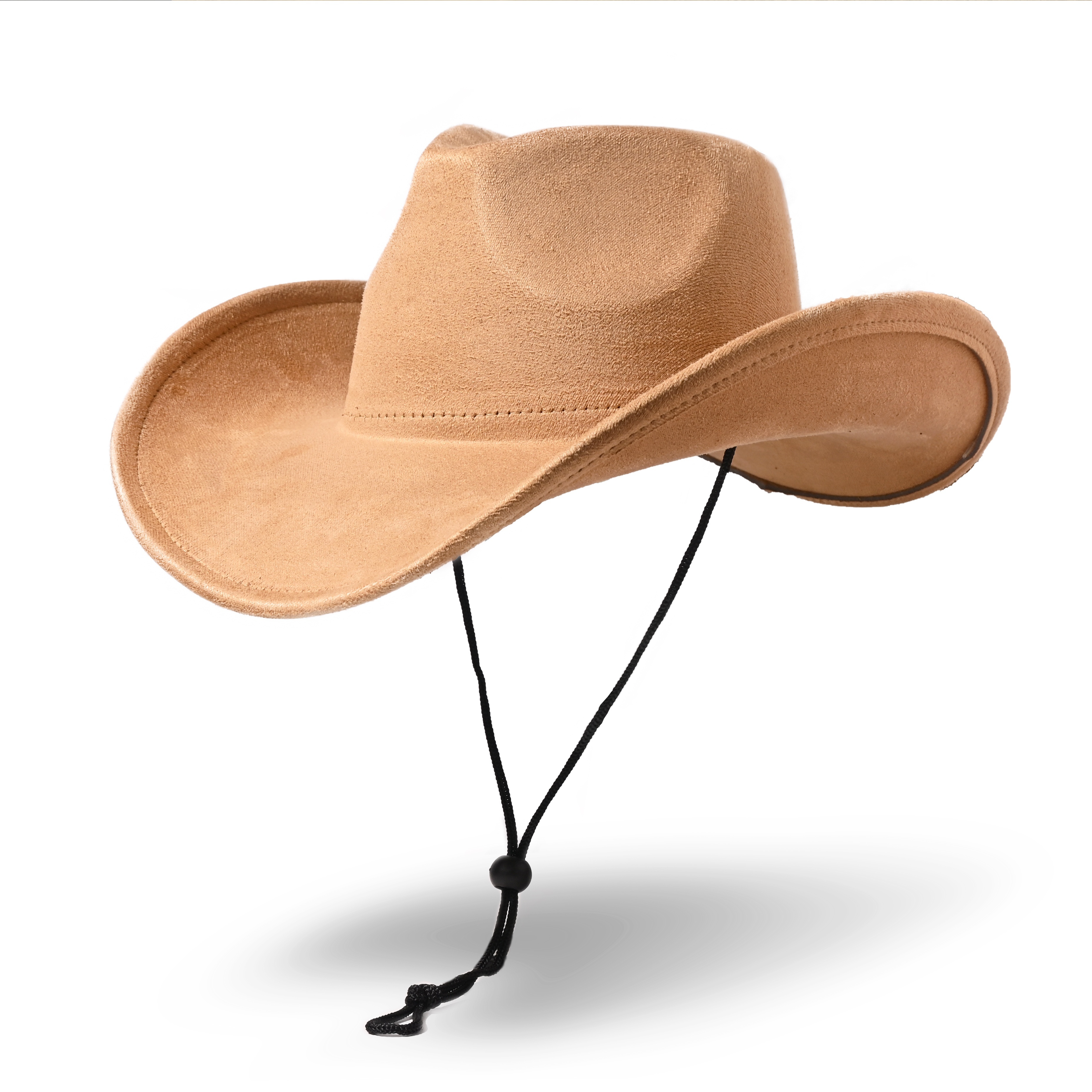 TEMU Klassieke Amerikaanse Retro Minimalistische Cowboyhoed, Geschikt voor Zowel Mannen als Vrouwen, Geschikt voor Alle Seizoenen, Dagelijkse