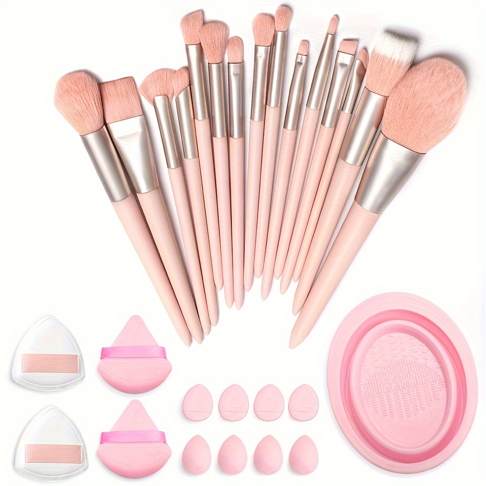 

Makeup Brushes 28pcs, Foundation Brushes Eyeshadow Brushes Makeup Brush Set (28pcs Large)