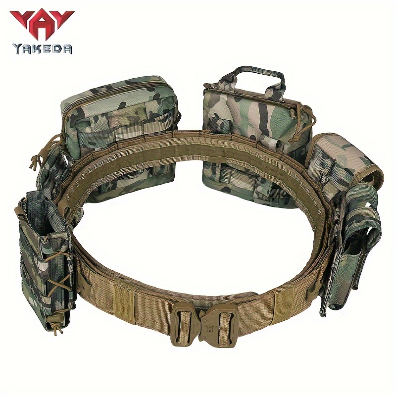 

Yakeda Molle Belt Accessories, Quick Release Heavy Duty Belts