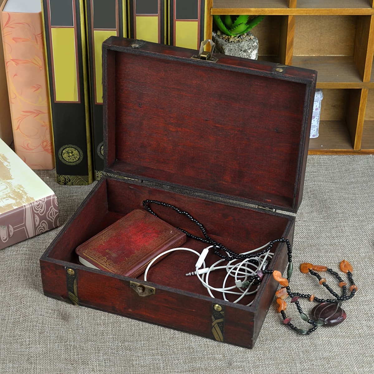 Wooden Storage Box Art Jewelry Temu Australia