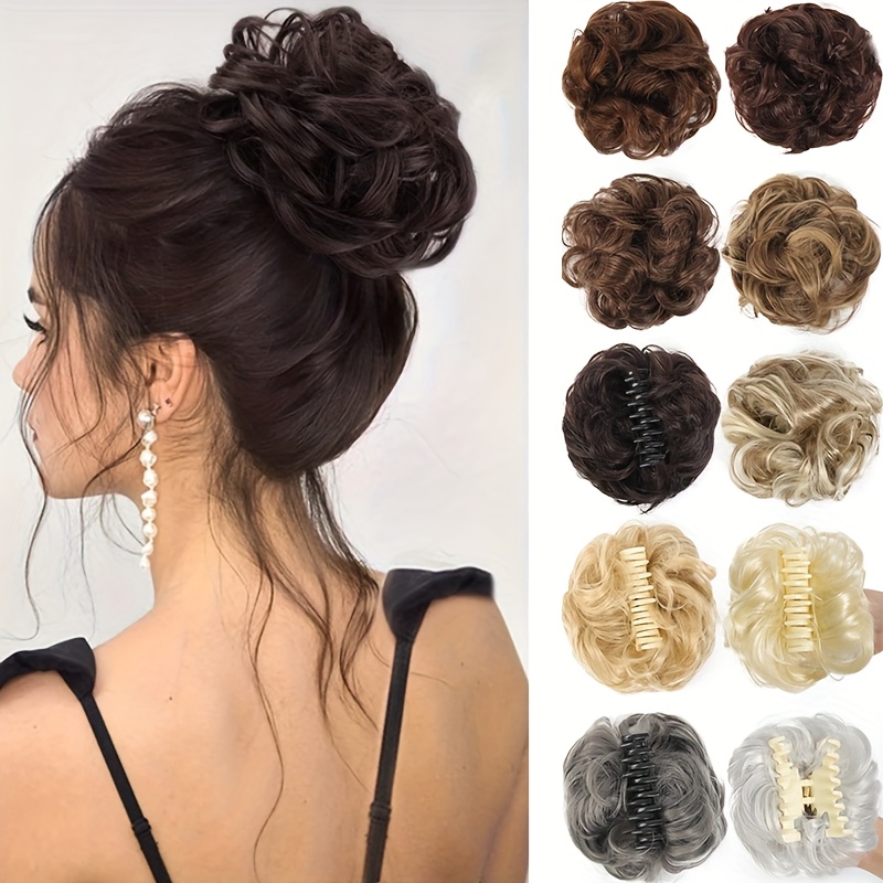 

Women' Hair Claw Clip, High-temperature Fiber, Fit, Curling Ring