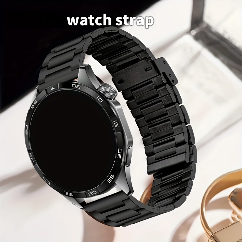 high quality stainless steel strap compatible huawei gt4/ Temu