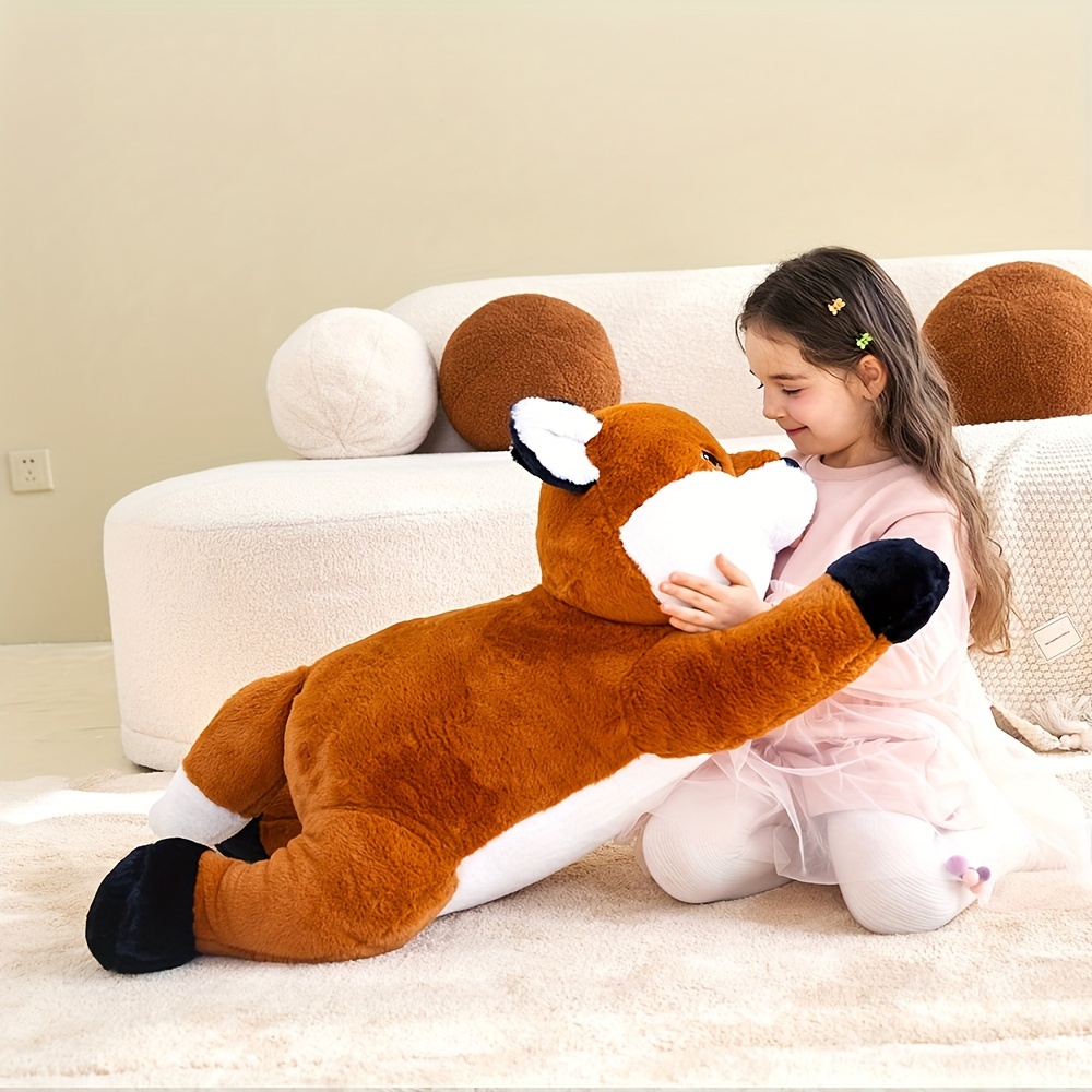 

Ikasa Fox Stuffed Animal Plush Toy, 30" Large For Kids Girls Boys, Gift For Children