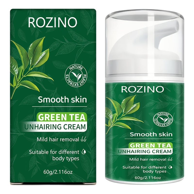 Image of Use For, Smooth And Lasting 6 Months, 60g Green Tea Ultra-pure Refreshing Fast, Women's, Men's, Easy Hair Removal, Instant Hair Removal