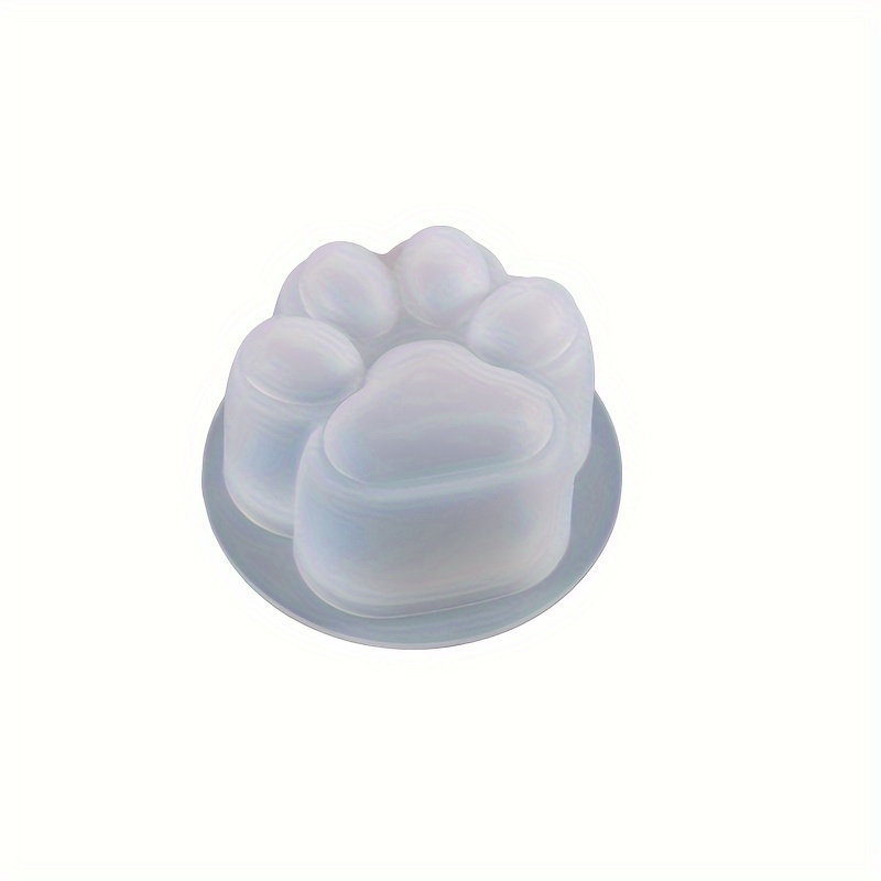 TEMU 1 Molde de silicona reutilizable para velas DIY, molde de silicona divertido para apretar DIY, molde lavable de garra, para entusiastas del