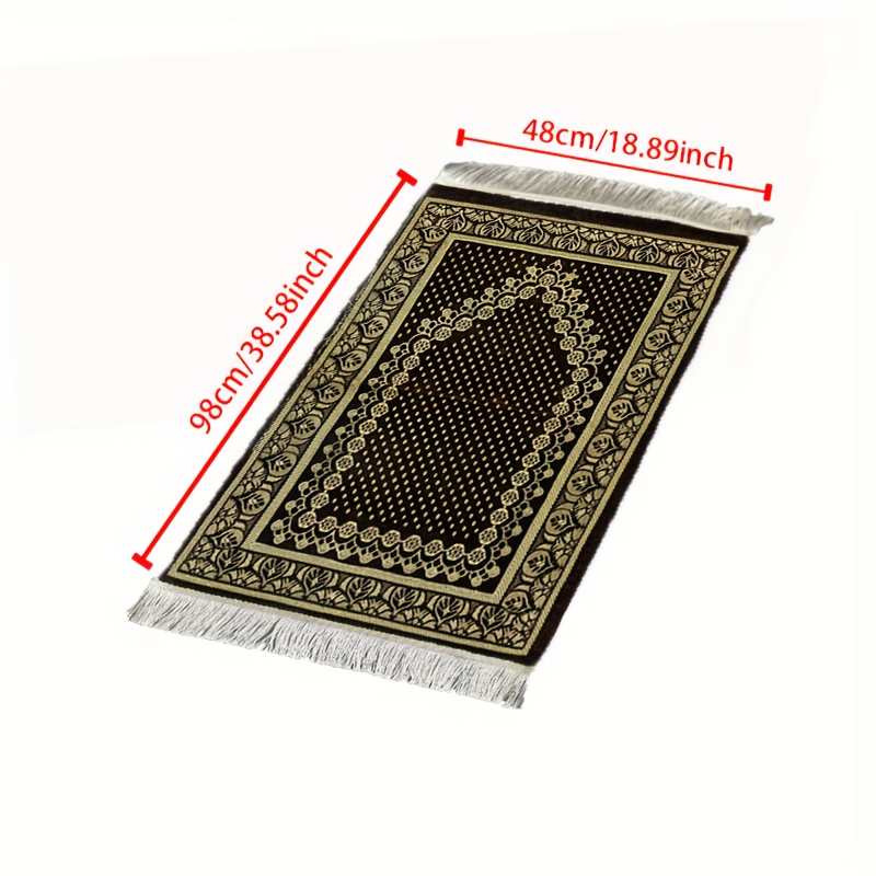 TEMU 1pc, Tapis de prière portable, Pèlerinage, Tapis de genoux pliable pour , pour la prière, utilisé pour les activités de pèlerinage, utilisé à et