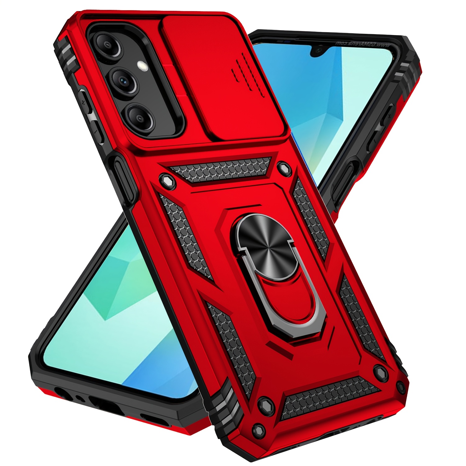 EAZY CASE Custodia Silicone Per Galaxy A16 - Sottile 0,8mm, Antiurto, Ricarica Wireless, Nero