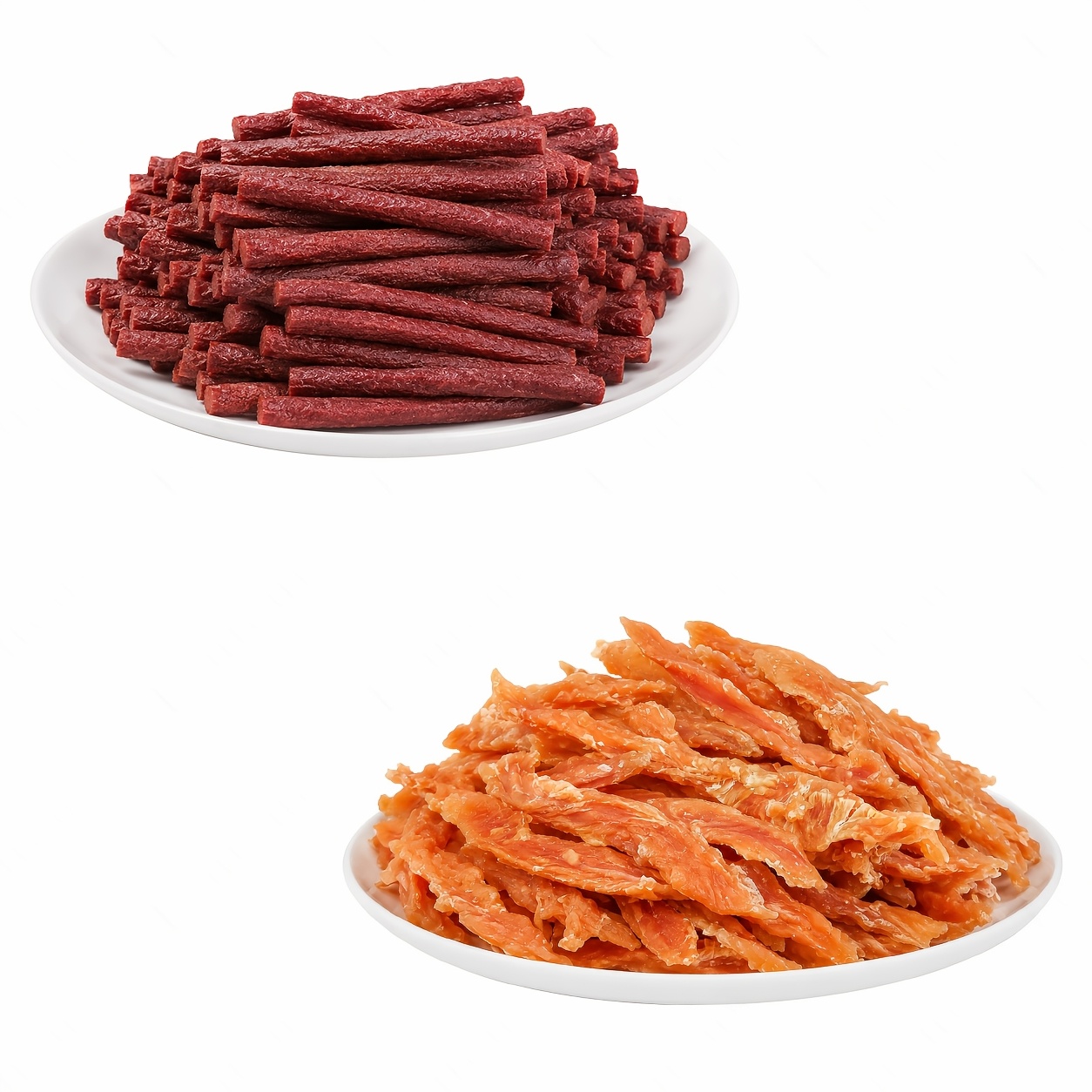 TEMU Assorted Dog Treats Pack, Jerky, Duck Jerky, Beef Strips, , Sweet Potato Chews And Rolls, Training Rewards And Everyday Snacks For Puppies And