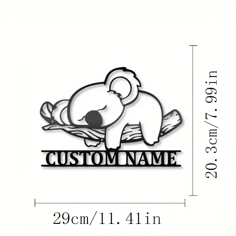 TEMU Murale d'oiseau en fer noir personnalisable - Art mural en silhouette personnalisée, panneau en fer facile à suspendre , , , le porche, , ,