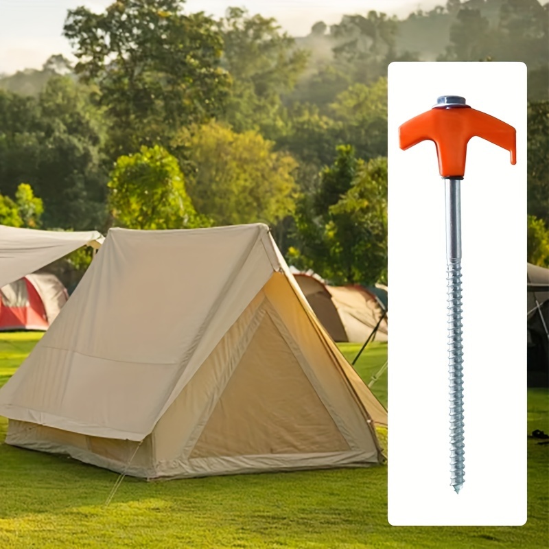 Lot De 20 Piquets De Tente 18 Cm - Résistants Aux Tempêtes