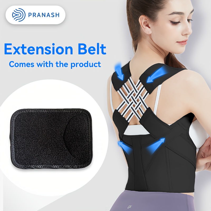 

Improve Your Posture Instantly With This Adjustable Back Posture Corrector Belt!