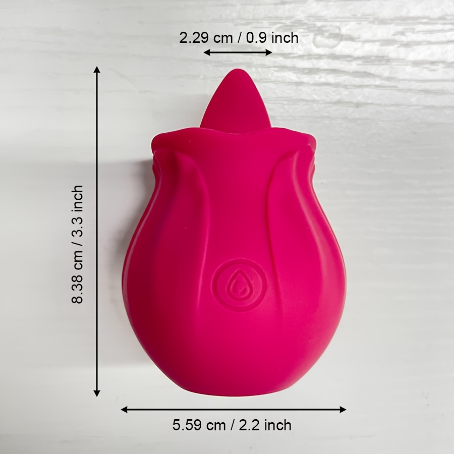A Tongue Licking Massager With Ten Vibration Modes. Couple Games Valentine&#39;S Day Gift