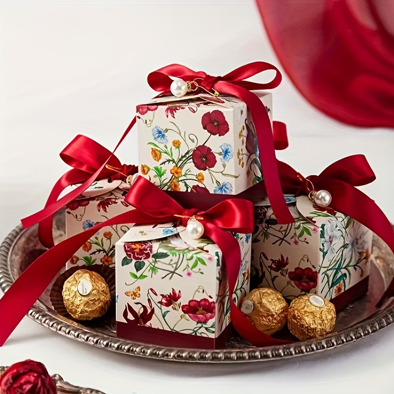 

20 pièces, boîte à de , sac à de cadeau de fiançailles de , boîte à de , boîte d' de biscuits au chocolat, boîte d', de , cadeaux de , boîtes-cadeaux, décorations de la réception