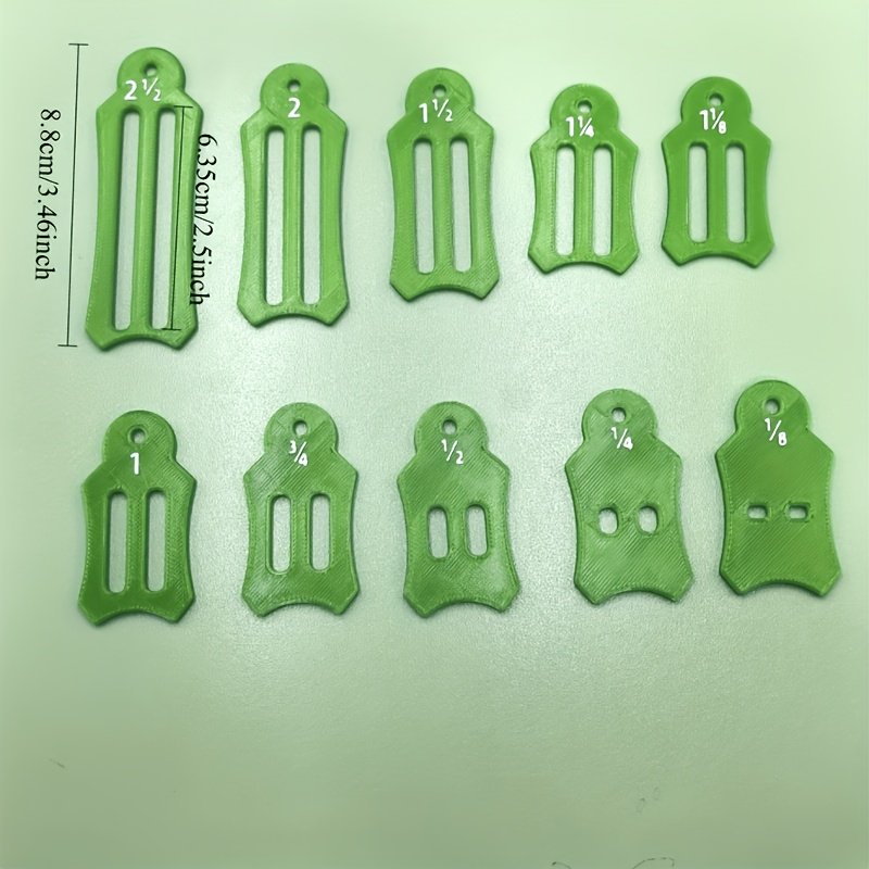 TEMU 다양한 폭의 원단 접기, 긴 직선 및 비스 스트립, 그리고 뜨개질 도구를 위한 재봉 액세서리 키트 (다양한 크기로 제공)