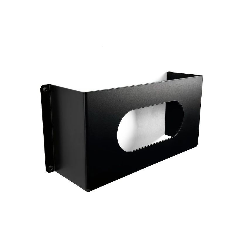 TEMU Wall-mounted Metal Glove Rack, Wall-mounted Glove Box Rack, Disposable Glove Holder, Universal Wall-mounted Box Support, Glove Dispenser, Tissue