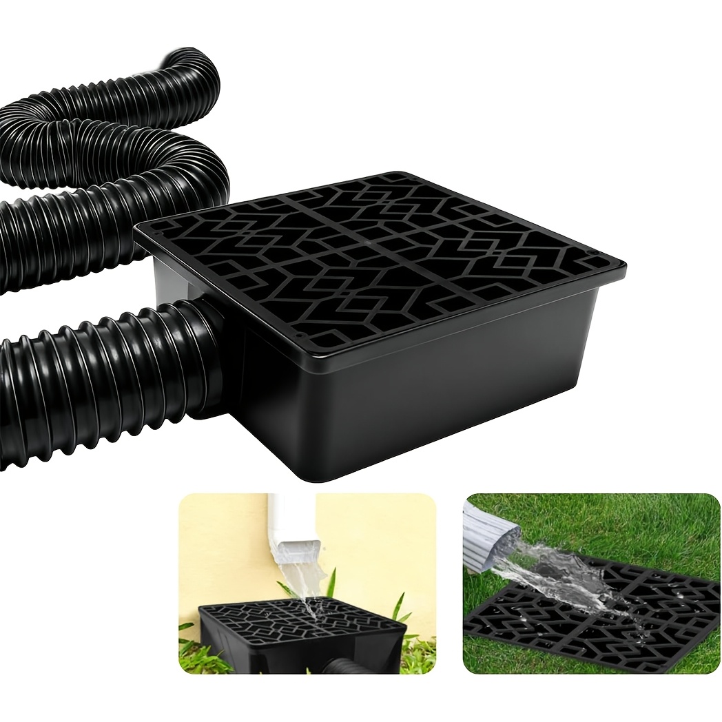 rain gutter sold on Temu United States