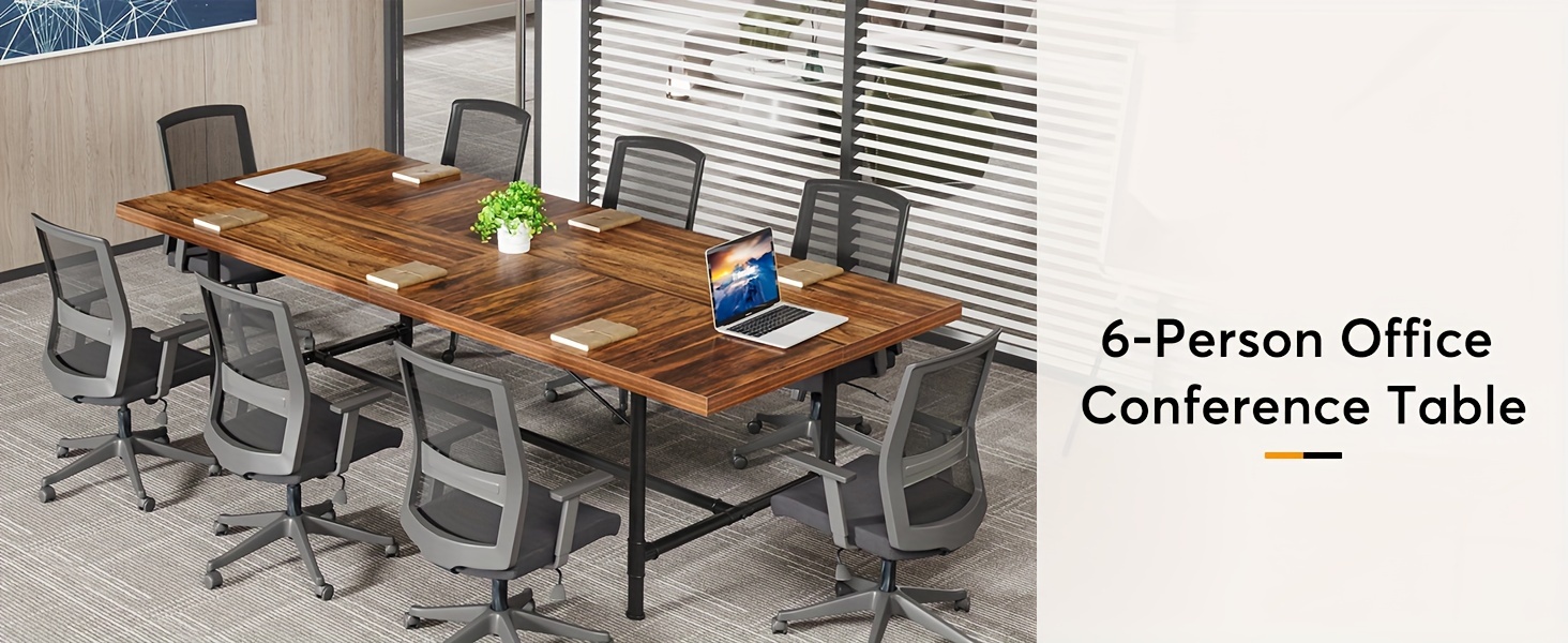 6FT Conference Table, 70.8