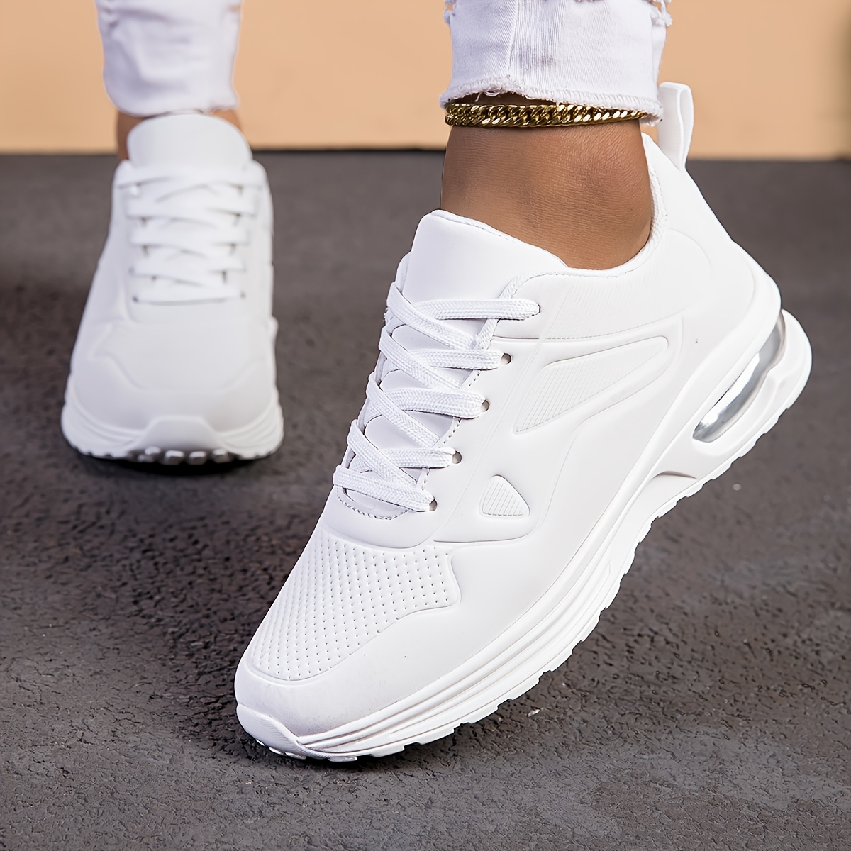 E-shop Damen Freizeitschuhe mit Luftpolster, Damen Straßen-Sneaker, modische Wanderschuhe, Outdoor-Trail-Laufschuhe, Damen rutschfeste atmungsaktive