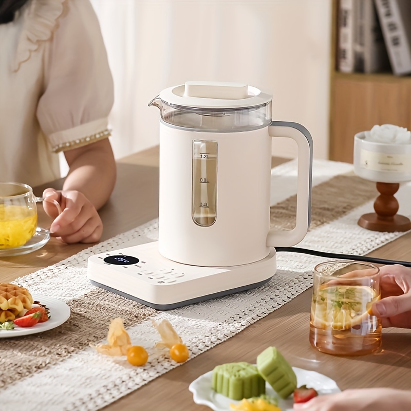 stainless steel electric kettle timer instantly hot water Temu