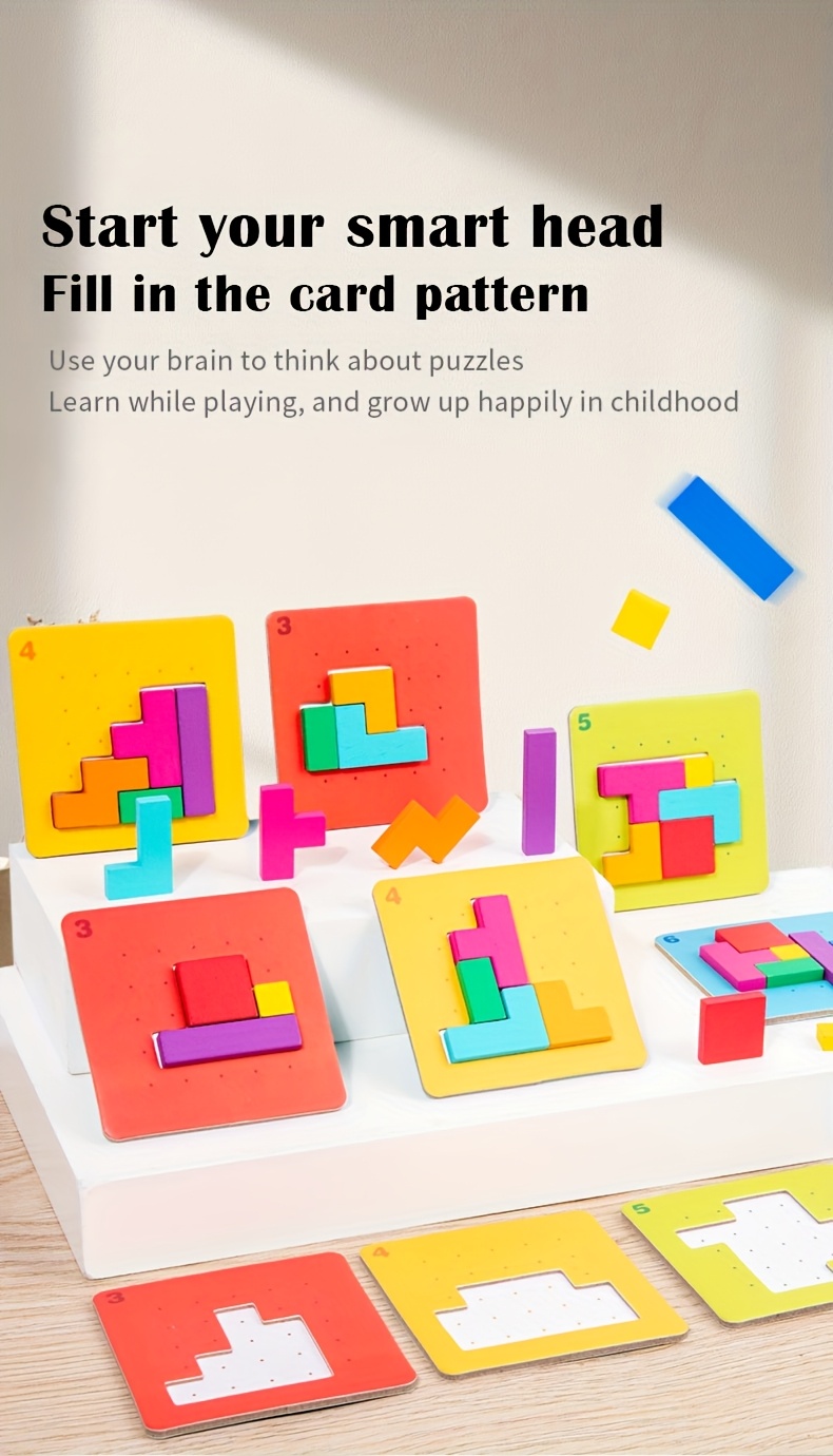 Geometric Shape Puzzle Toy, an Interactive Tabletop Game for Quick Play, Perfect As a Christmas Gift.