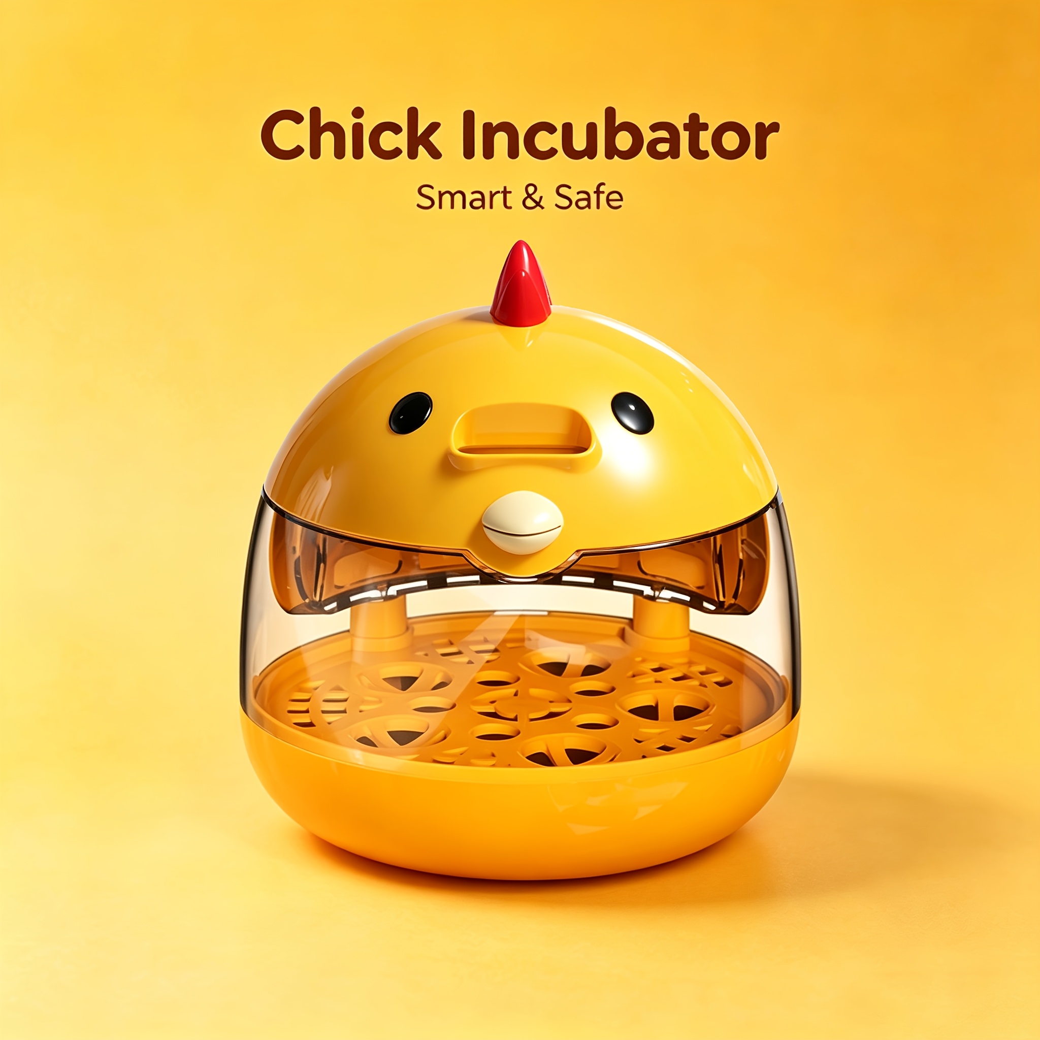 mini egg incubator capacity for 5pcs chicken eggs or 10pcs bird eggs 5v 2a safe voltage with set cute design suitable for home use Product details 0