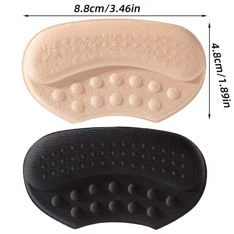 8pcs self heel pads shoe size reducers anti slip and anti abrasion heel inserts Product details 1