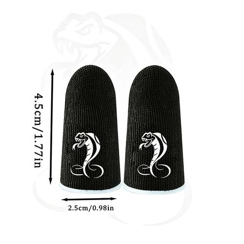 new gaming finger sleeve suitable for designed to be breathable sweat proof and non slip mobile gaming