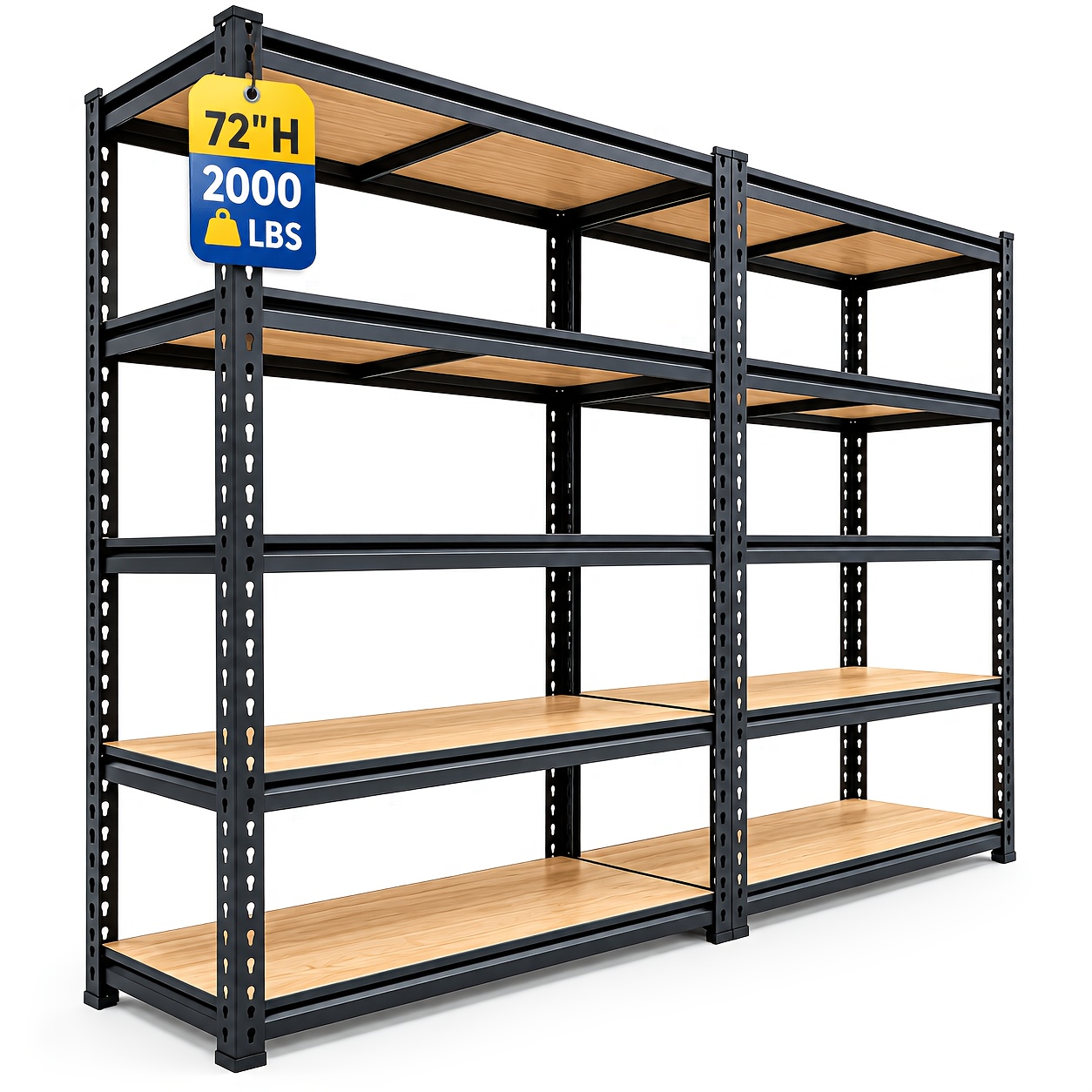 heavy duty garage shelving 5 tier adjustable garage storage shelves 2000lbs metal storage shelving unit utility rack shelf for     basement utility shelves storage and organization utility shelves
