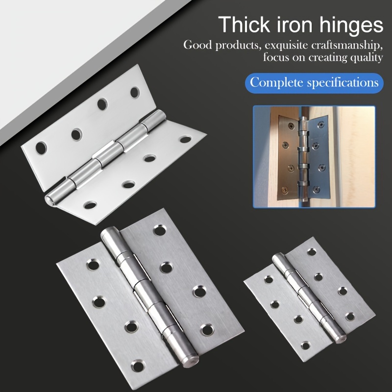Lot de Charnières de Porte Robustes