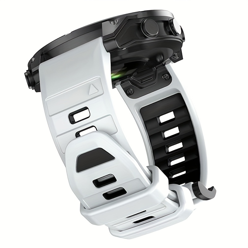 TEMU Bracelet de montre à enfiler rapidement 22/26 mm compatible avec Garmin Fenix 8 Pro/ 8/ 8 Amoled/Fenix 8 Amoled/ Pro 47/51 mm/Forerunner 970/