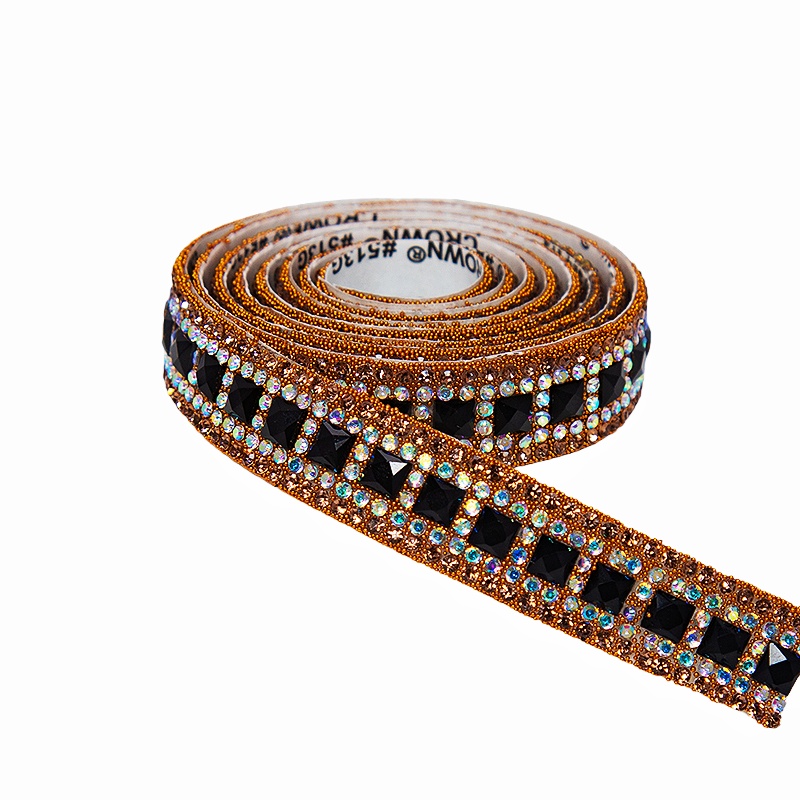 TEMU Nastro Autoadesivo con Strass di , Larghezza 1,5 cm Lunghezza 91,2 cm, Nastro con Strass per Fai da Te per Confezioni Regalo, Accessori di