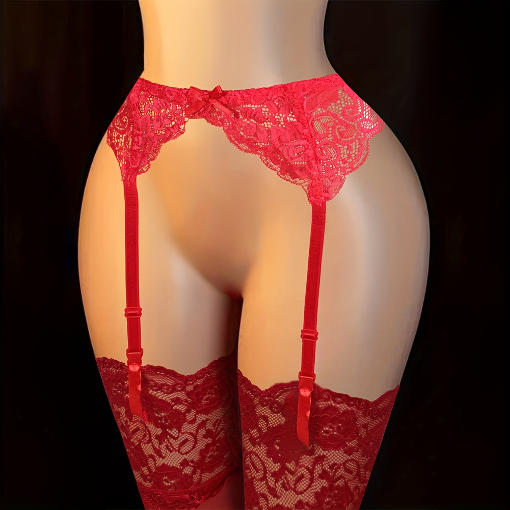 vigel lubricating gel Opaque Garter Belt Stockings, Women's Stockings main image 1