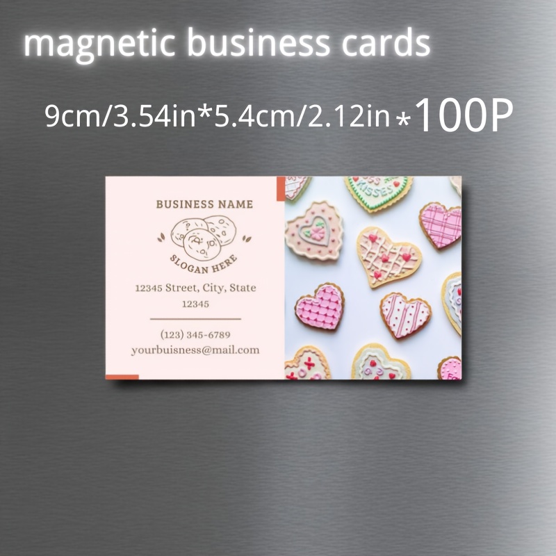TEMU Imagenes de imán con personalizado | Tarjetas de presentación magnéticas personalizadas para nevera | Imanes de promoción de marca corporativa |