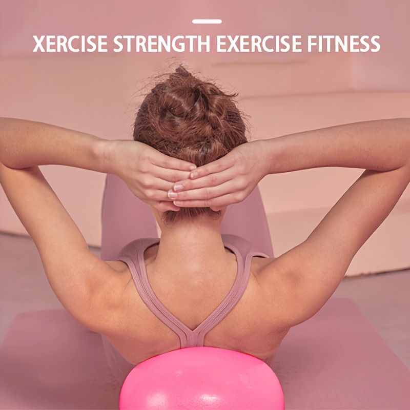 [1pc Thickened Yoga Ball] 1pc High Quality Thickened Yoga Ball - Durable Non-Slip Exercise Ball for Home Gym, Pilates & Balance Training | Gray/Purple/Blue, 3 Colors Available | Indoor Fitness Equipment for Core Strength & Stability, Workout Accessories, Sleek Design, Textured Surface, Sturdy Construction, Pilates Lovers, Compact Design, Reinforced Material, Gym Enthusiasts