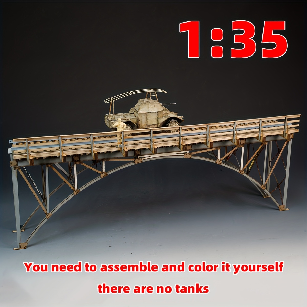 Assembly Architectural Model Sand Table Bridge Kit