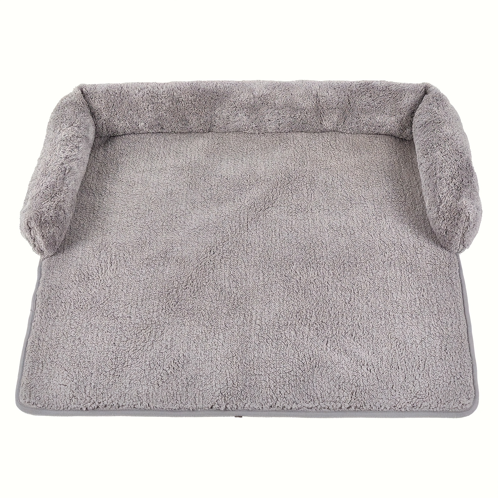 A Comfortable Lamb Plush Dog Bed, Dog Sofa Cushion, Pet Sofa Protector, Suitable For Puppies And Kittens, Indoor Use