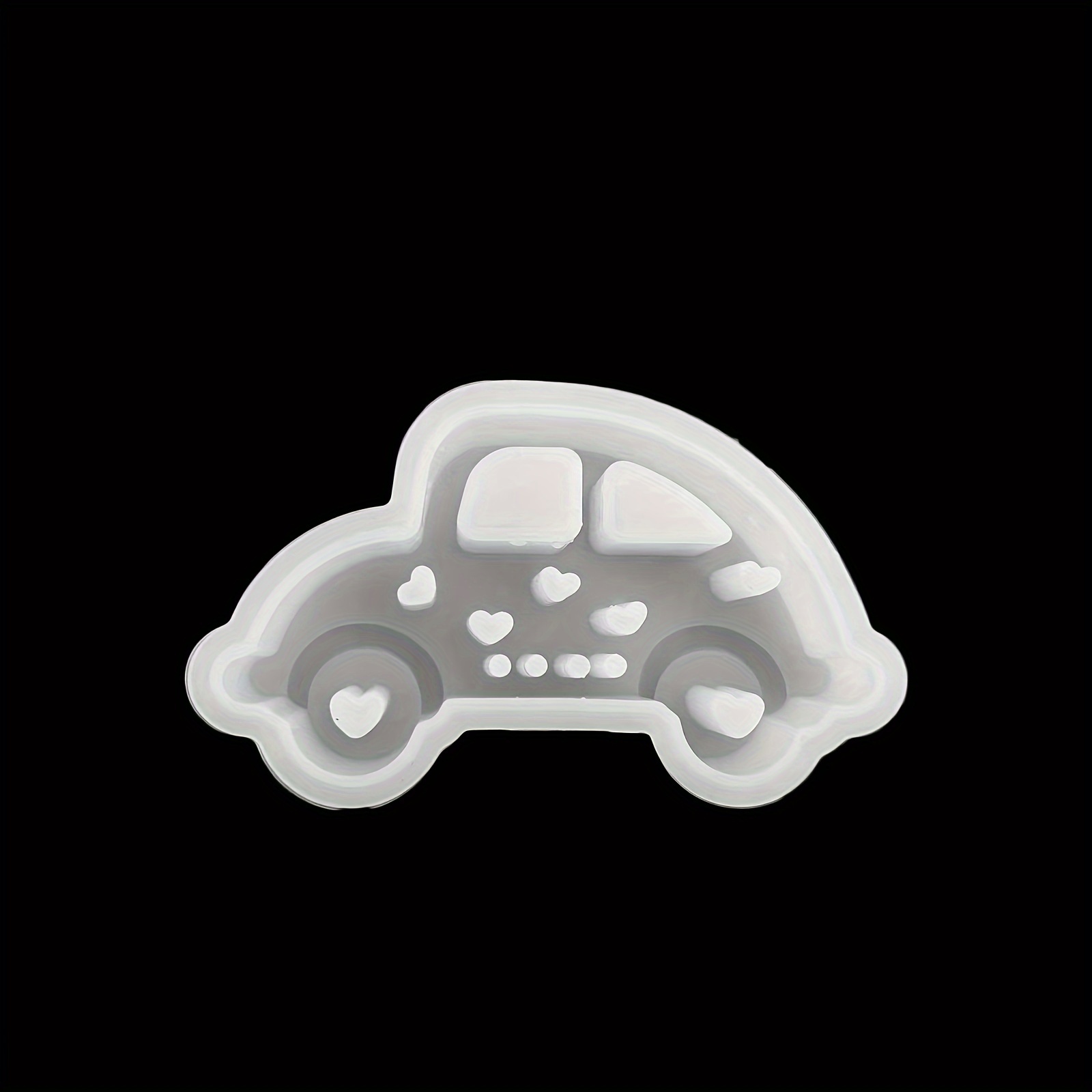 Silicone Mold For A Car With A , Suitable For Making Candles And Epoxy Resin Crafts, Perfect For Home Decoration And Christmas Projects