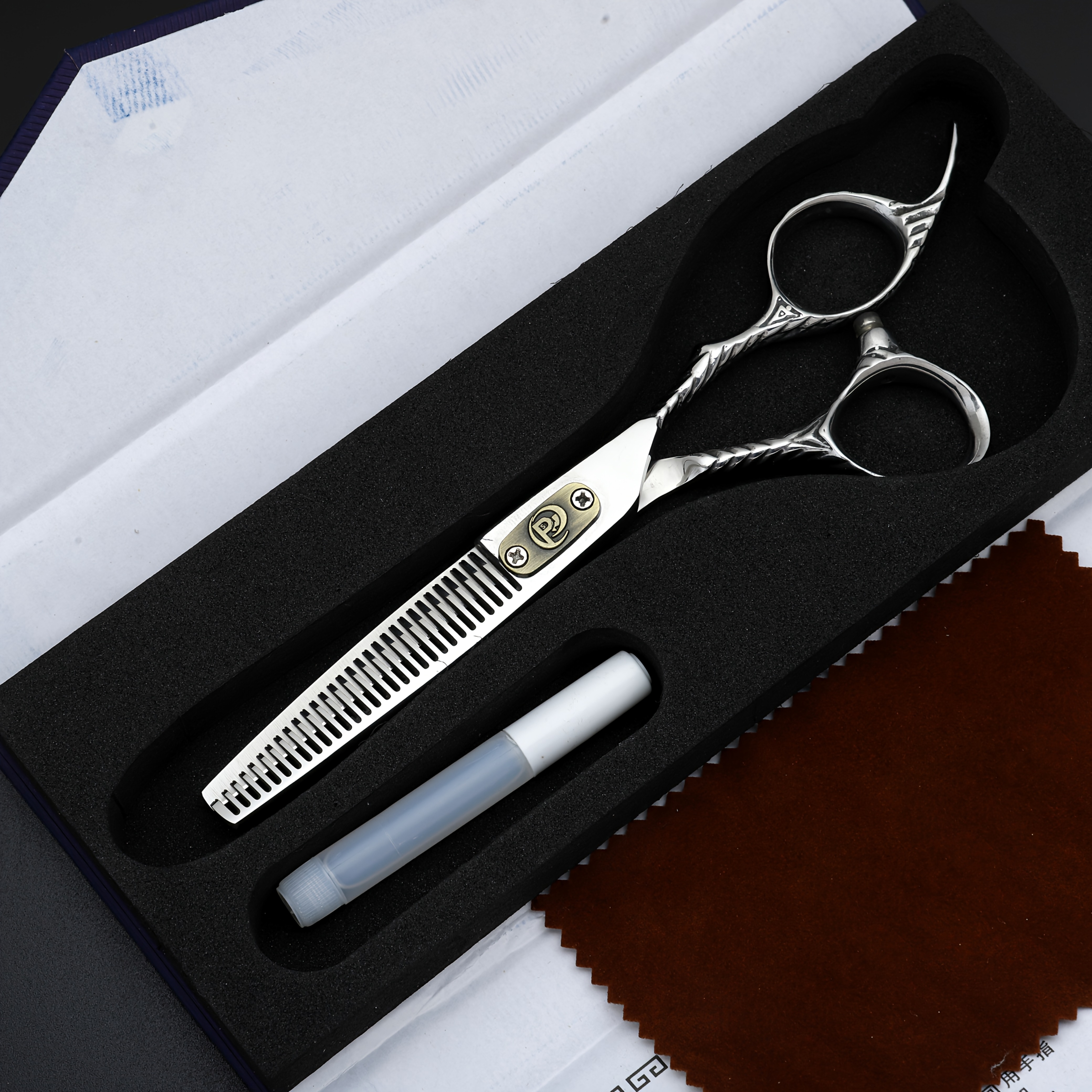 POULOS Advanced Professional Hair Scissors with Nano-Level Sharpness