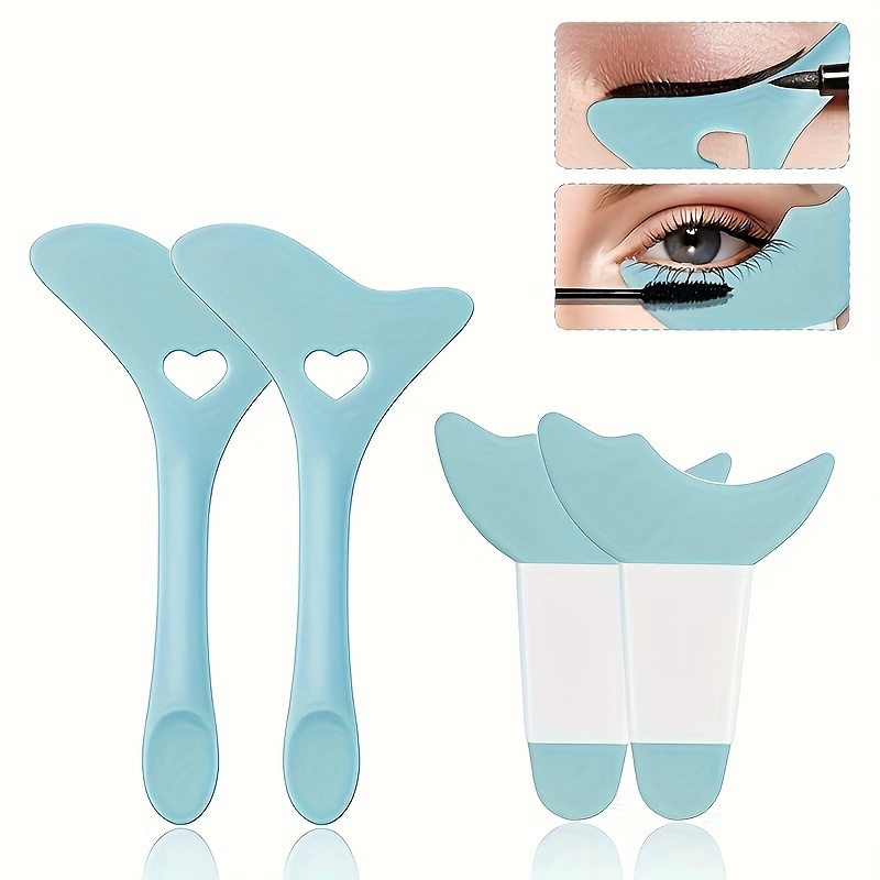 4pcs Eyeliner Aid Set for Multifunctional Eye Makeup