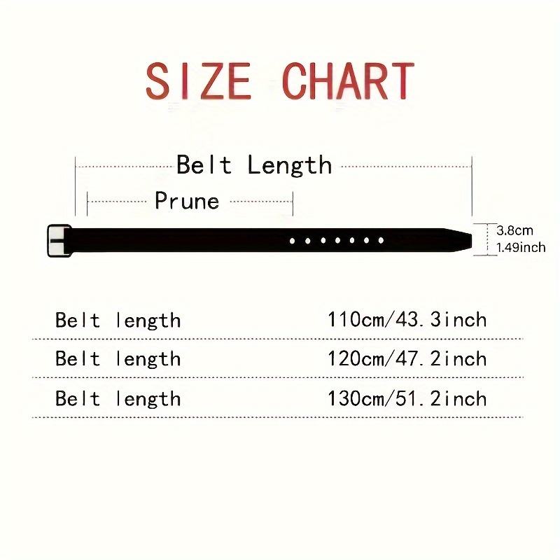 Palm Y2k Style Fashionable Single Item Belt